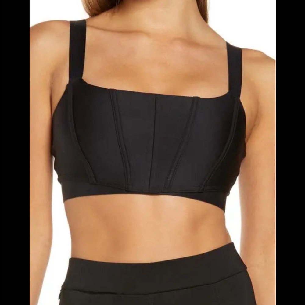 alo yoga corset airlift sports bra top